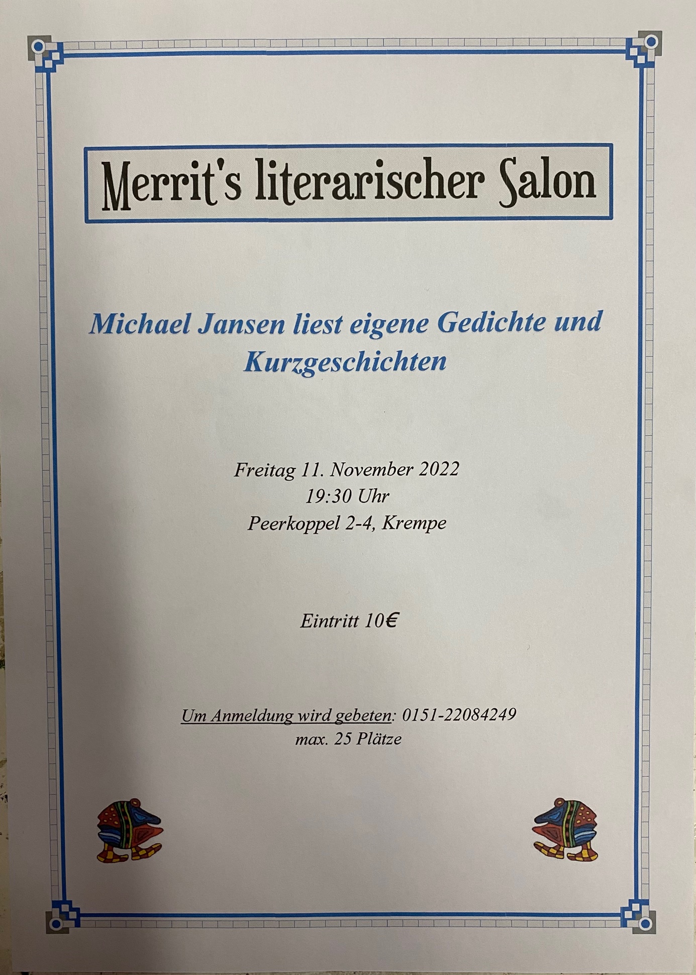 Merrit's literarischer Salon