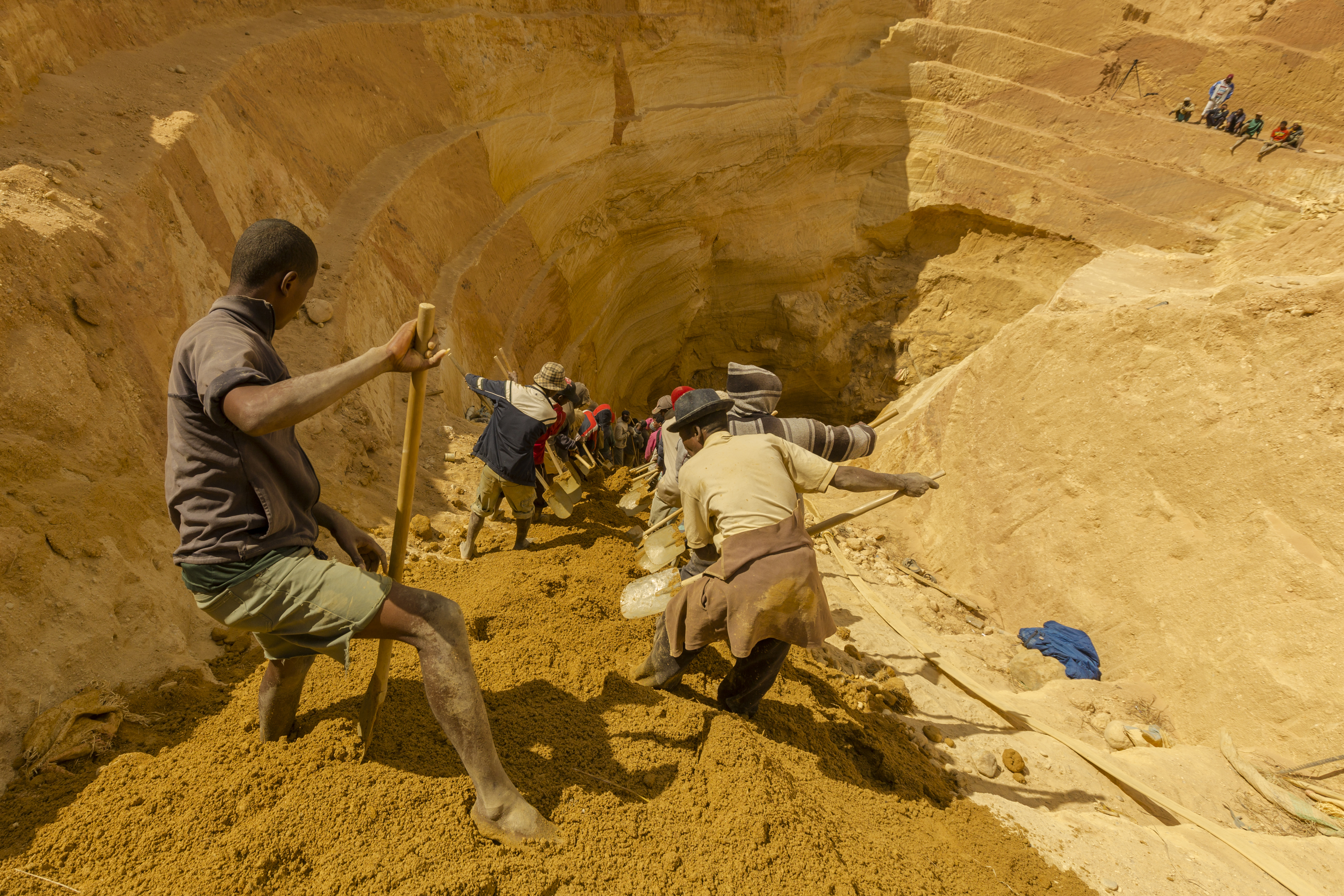 Ilakaka Gem Fields, Madagascar.