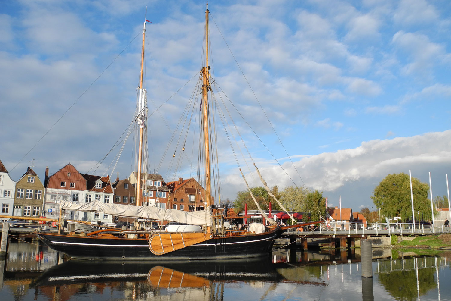 Rigmor im Hafen