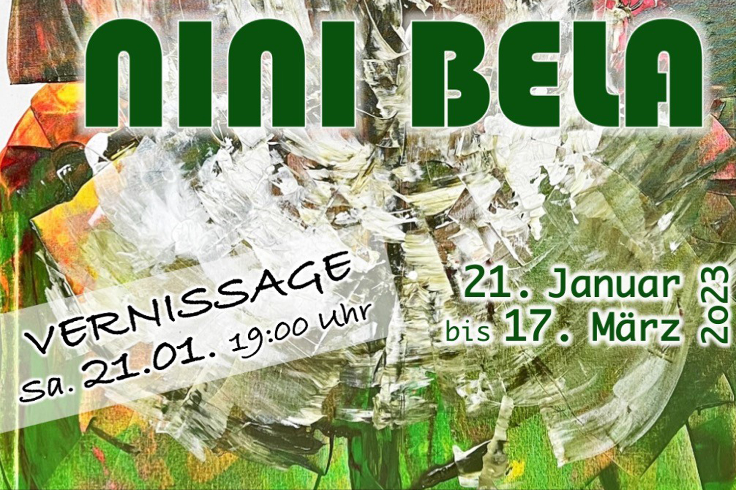 NINI BELA Vernissage