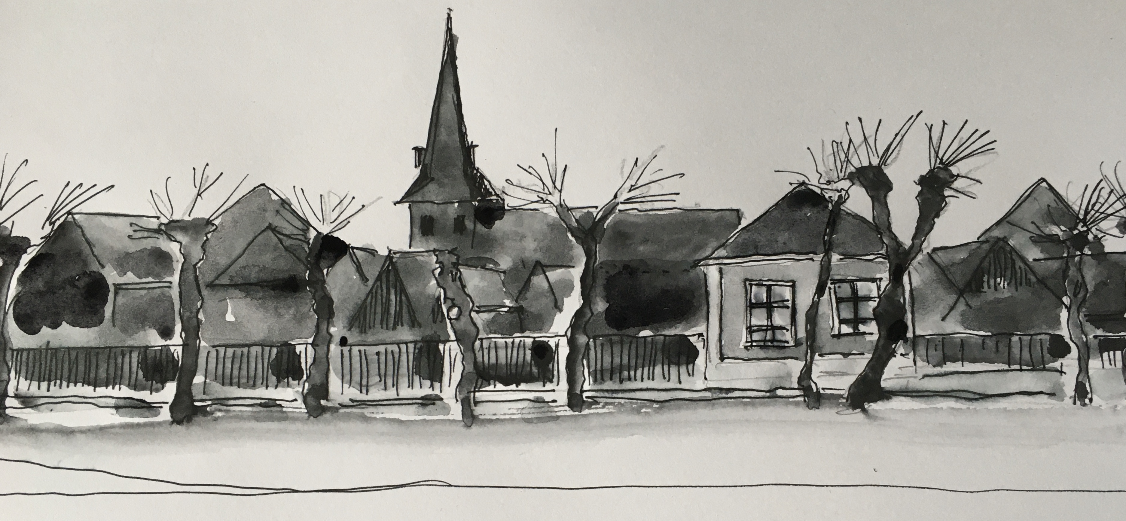 Otterndorf Silhouette Süderwall Wolfgang von Schwerin