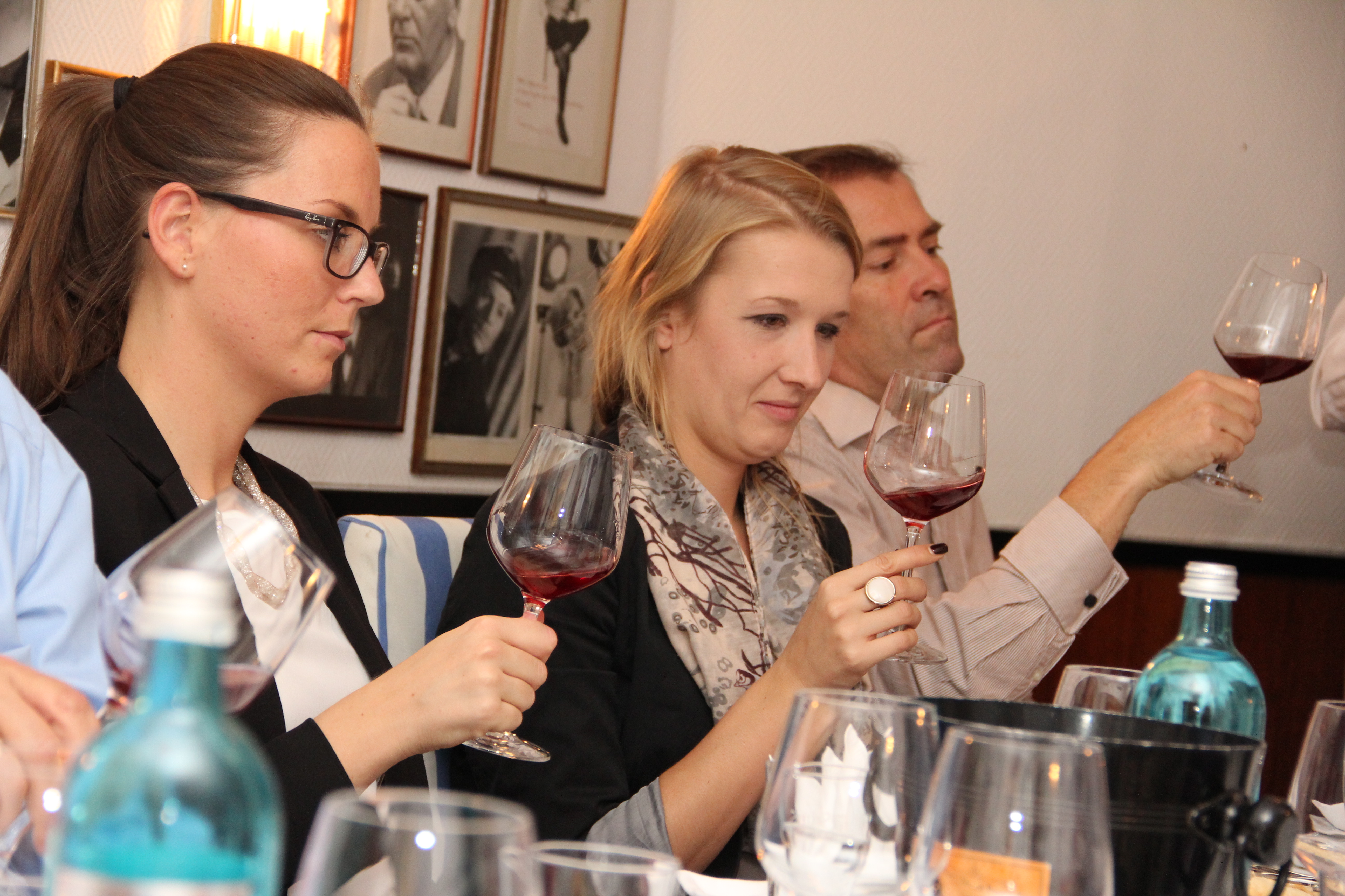 Weinverkostung im Seminar