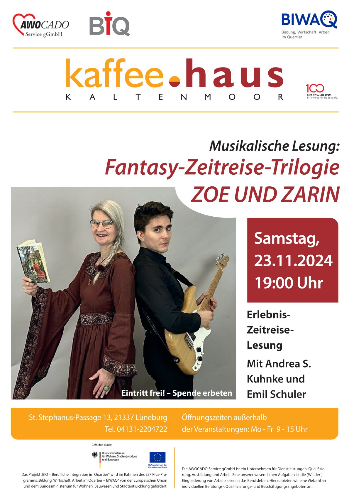 Plakat Zoe und Zarin web
