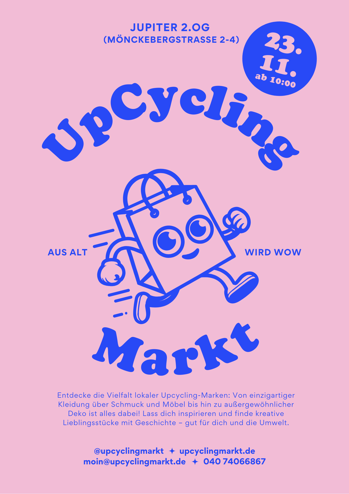 UpCycling Markt - Poster